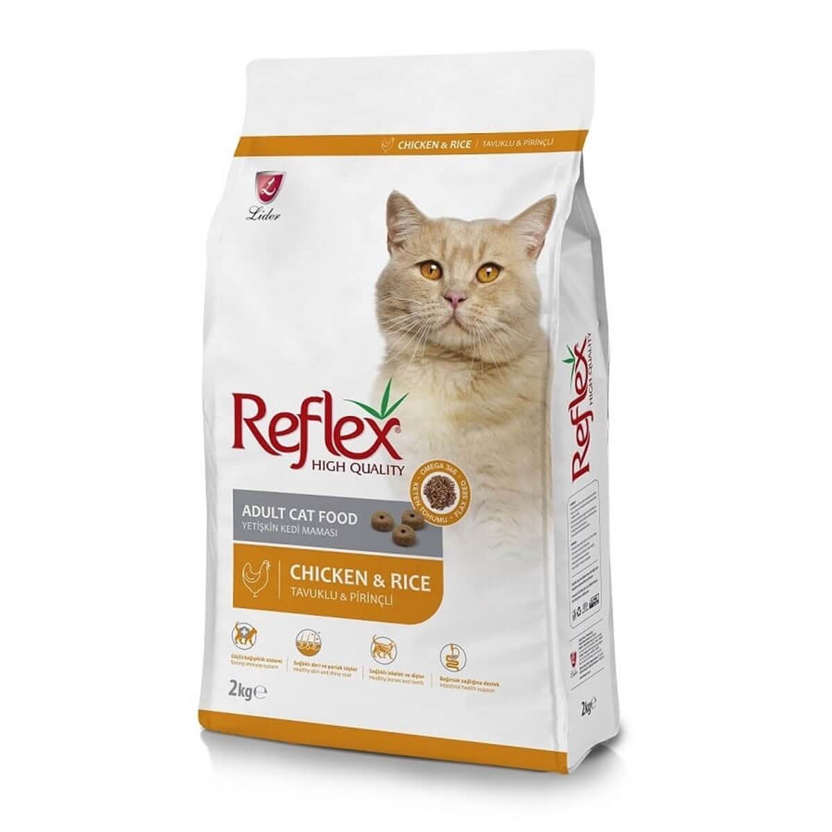 REFLEX ADULT CAT CHICKEN Tavuklu Yetişkin 2 KG