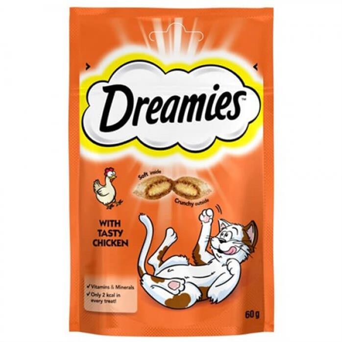 Dreamies ShakeUPS - Tavuklu (60 Gr)