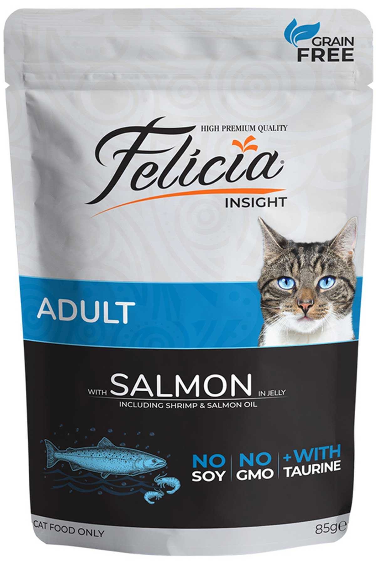 Felicia - Adult Salmon Pouch ( 85gr )