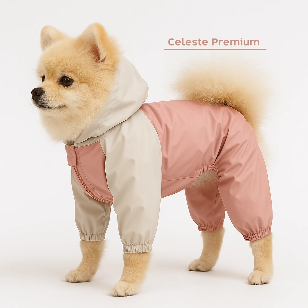 Celeste Premium Pet Raincoat - Kedi & Köpek Yağmurluk & Rüzgarlığı image
