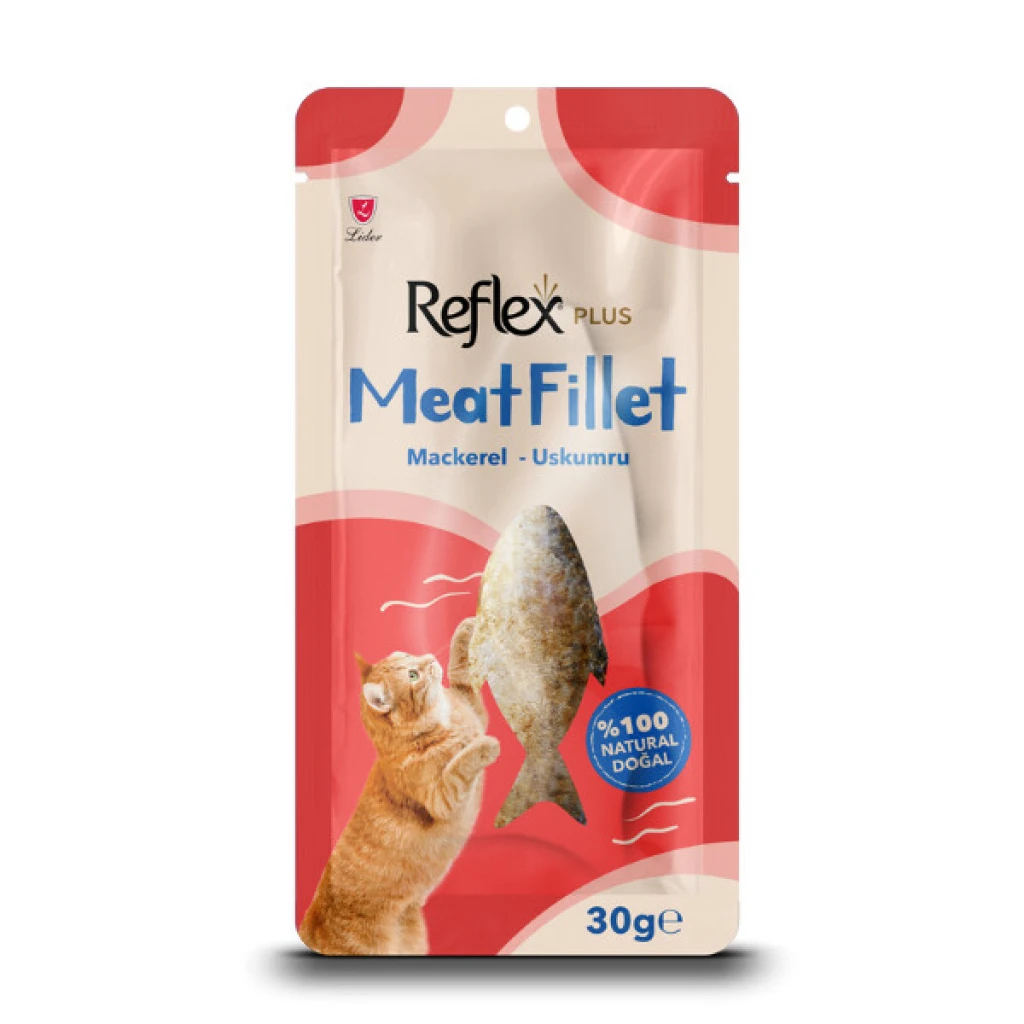 Reflex Plus Natural Uskumru Fileto Kedi Ödül Maması 30gr image