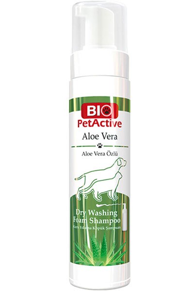 BIO PETACTIVE - ALOE VERA DRY WASH FOAM SMP (KÖPÜK ŞMP) ( BPA-SMP-073)
