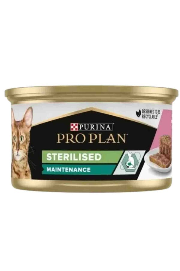 Pro Plan Sterilised Somonlu Yetişkin Kedi Konservesi 85 gr