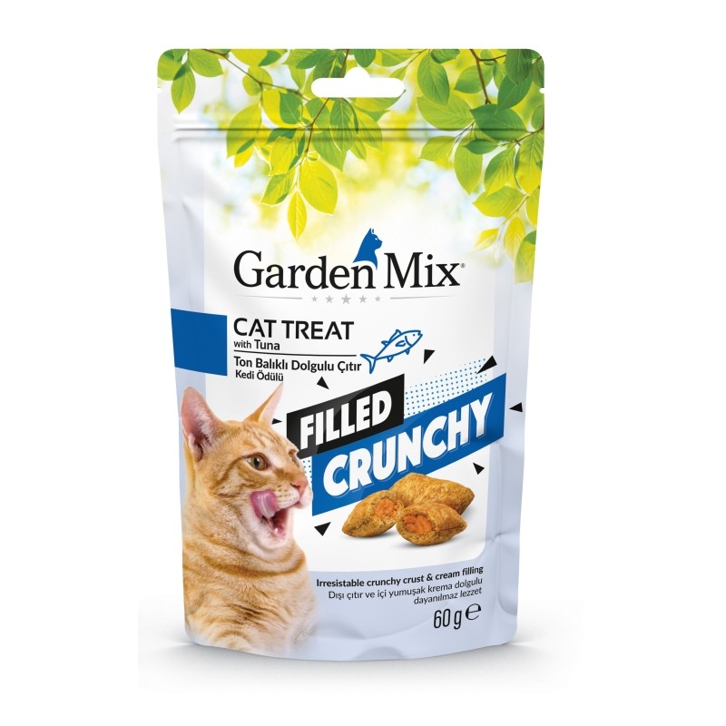 GARDENMİX TON BALIKLI İÇİ DOLGULU KEDİ ÖDÜLÜ 60GR