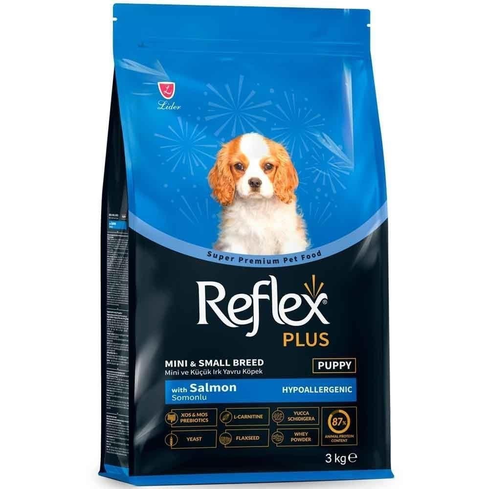 Reflex Plus Hipoalerjenik Somonlu Küçük Irk Yavru Köpek Maması 3kg