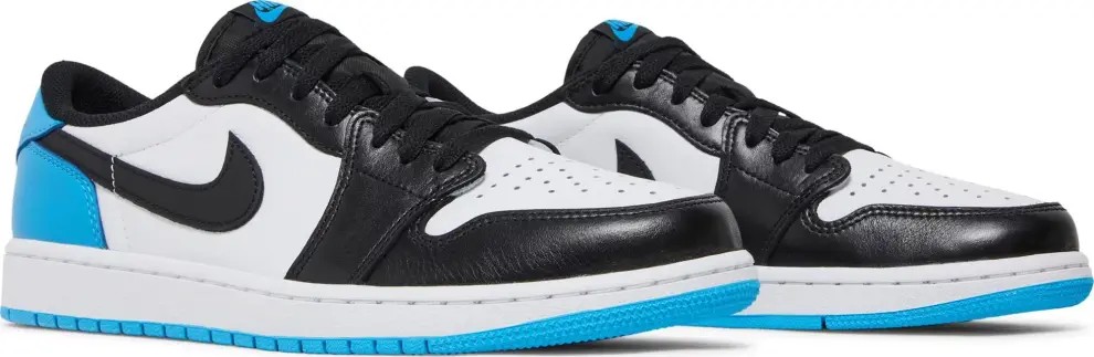 Air Jordan 1 Retro Low OG Black Dark Powder Blue