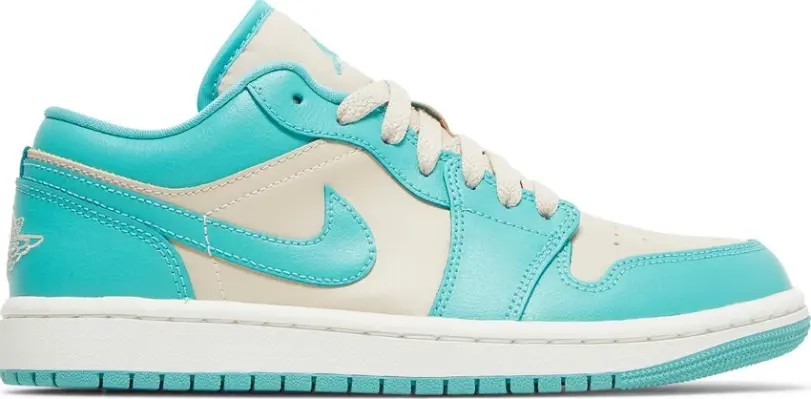 Air Jordan 1 Low Tropical Teal Sandy Beige (W)