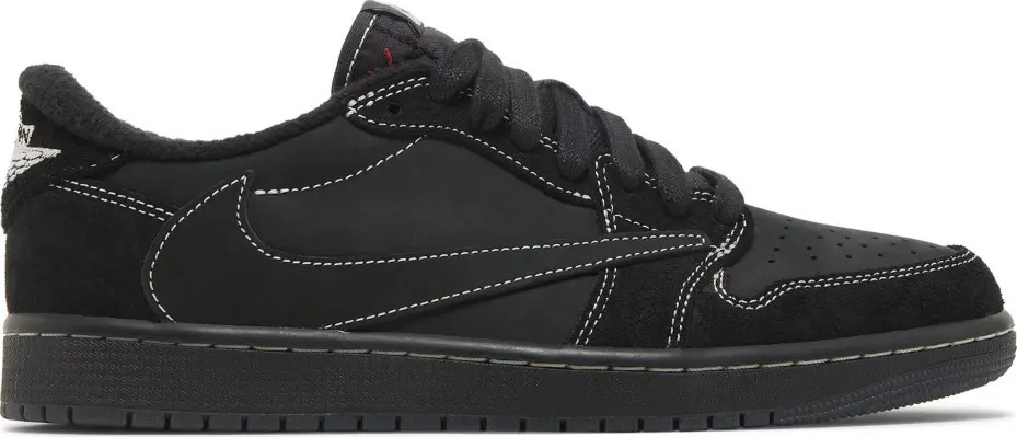 Travis Scott x Air Jordan 1 Low OG SP Black Phantom (PS)