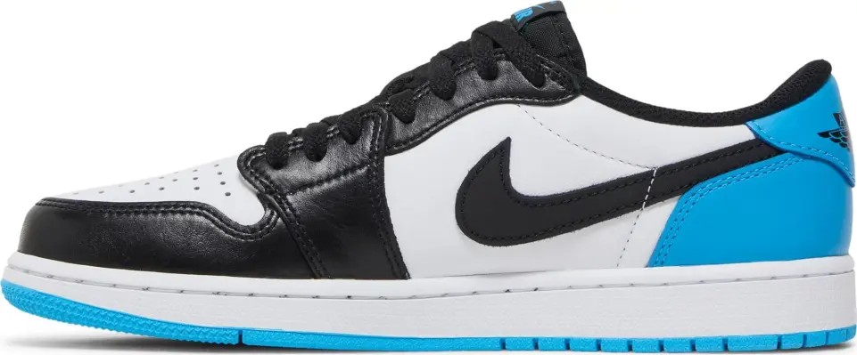 Air Jordan 1 Retro Low OG Black Dark Powder Blue