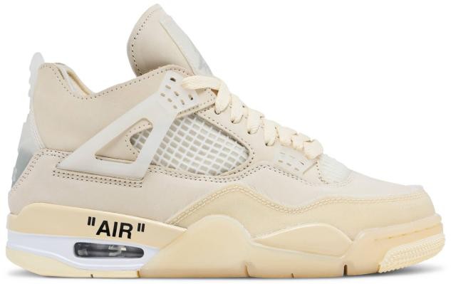 Off-White x Air Jordan 4 SP Sail