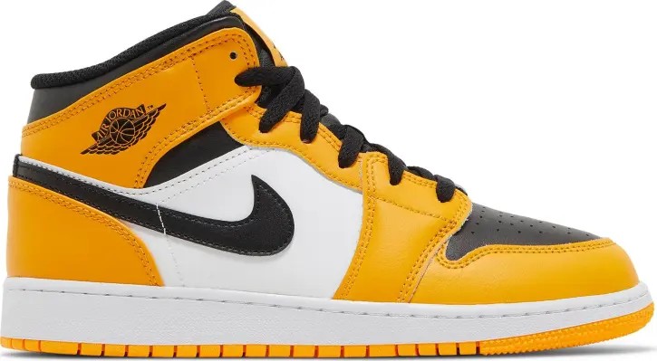 Air Jordan 1 Mid Reverse Yellow Toe (GS)