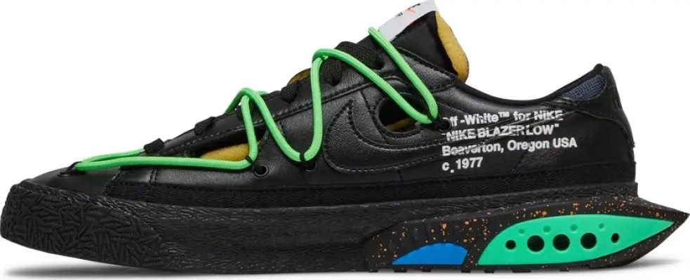 Off-White x Blazer Low Black