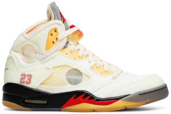 Off-White x Air Jordan 5 SP Sail