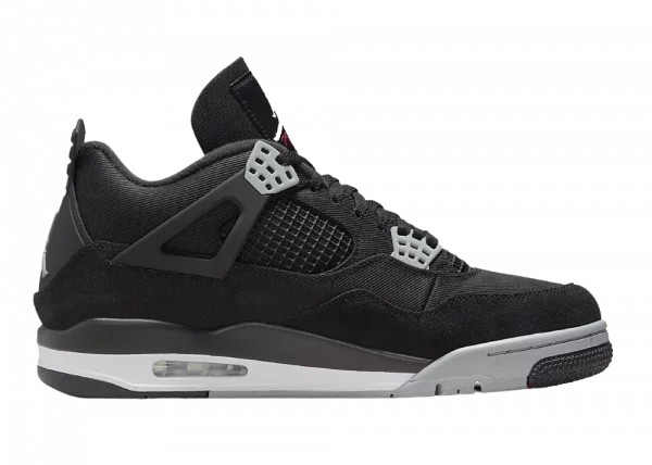 Air Jordan 4 Retro SE Black Canvas