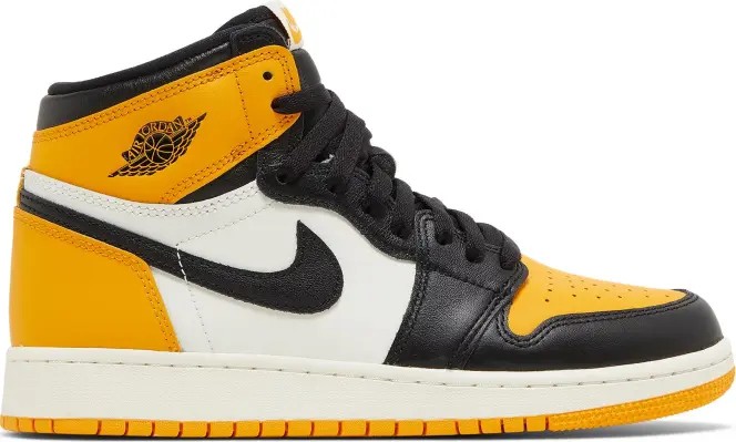 Air Jordan 1 Retro High OG Yellow Toe (Taxi)