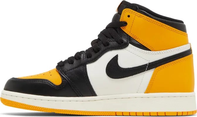 Air Jordan 1 Retro High OG Yellow Toe (Taxi)