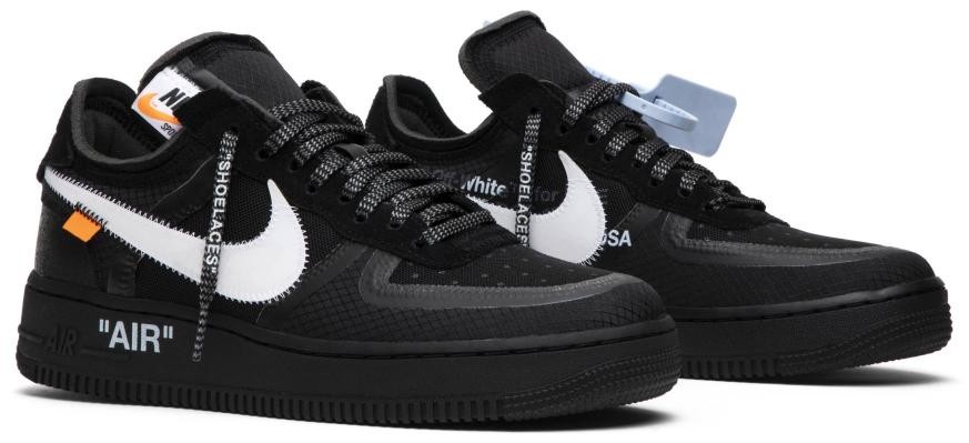  Off-White x Air Force 1 Low Black
