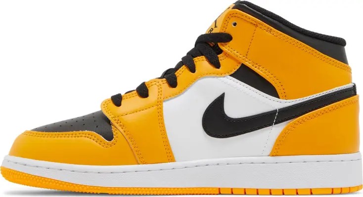 Air Jordan 1 Mid Reverse Yellow Toe (GS)