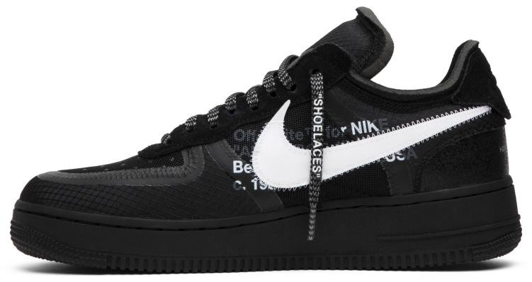  Off-White x Air Force 1 Low Black