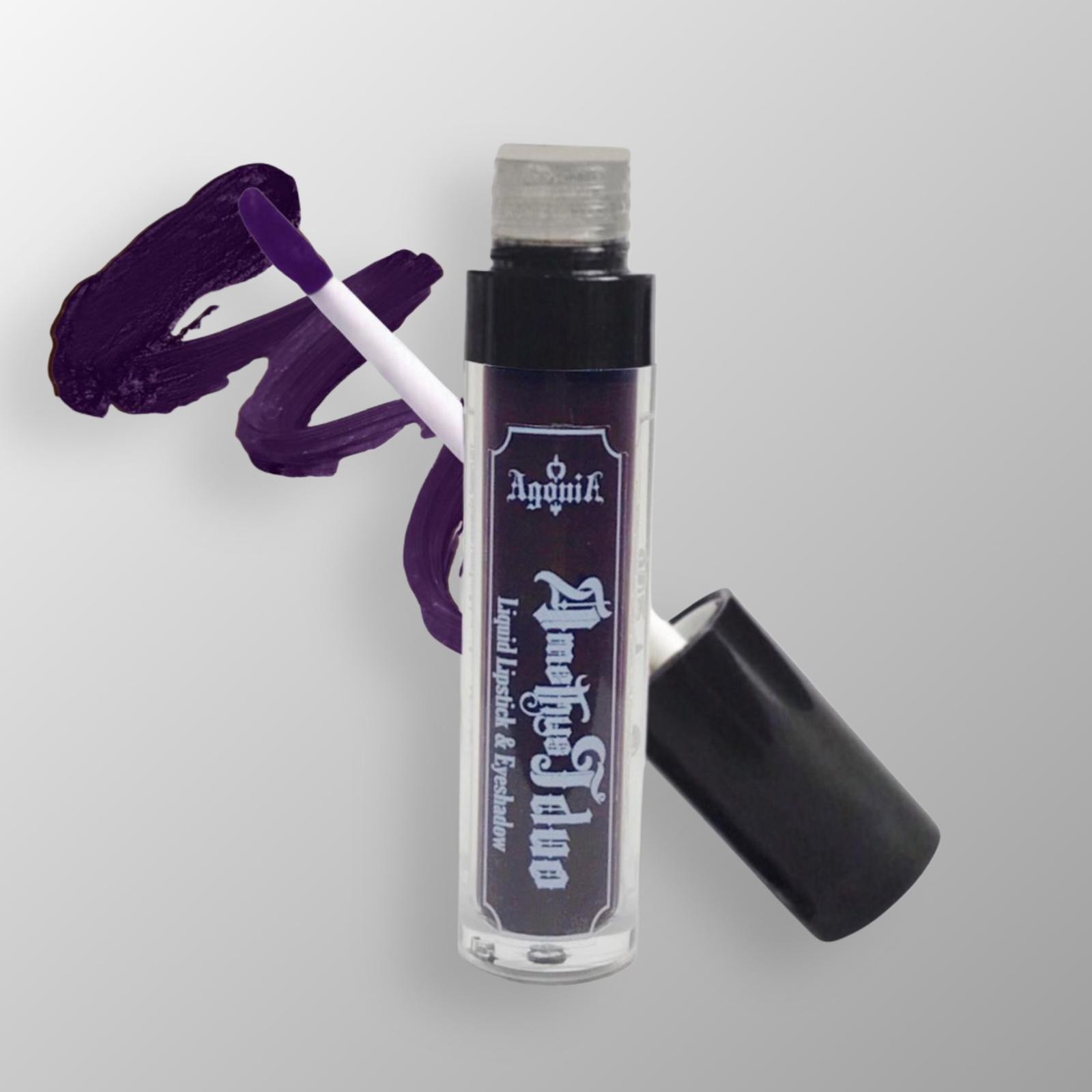 Amethyst Duo Mat Likit Ruj&Far 6ml - Mor