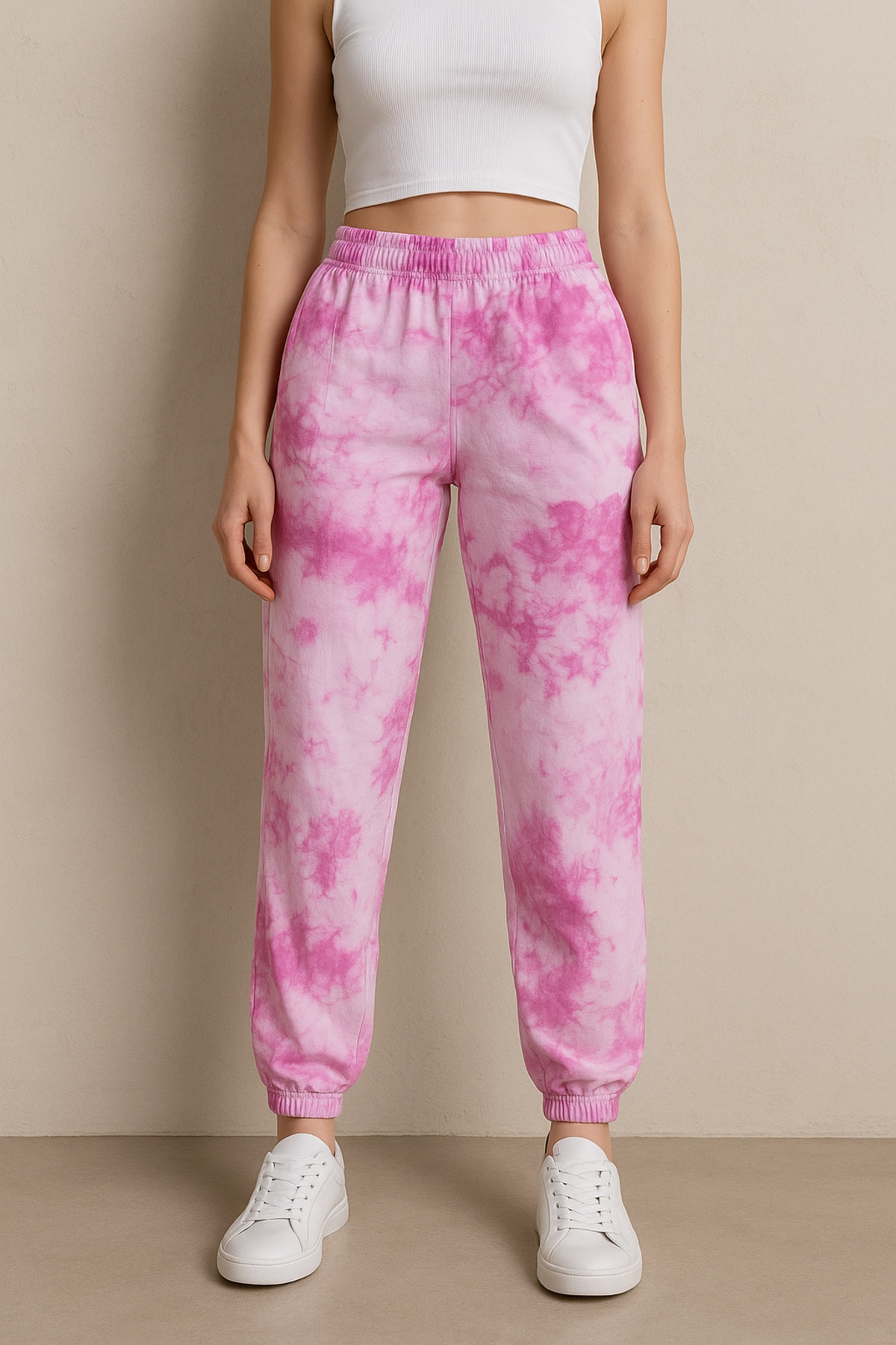 Kadın Tie-Dye Jogger Eşofman Altı
