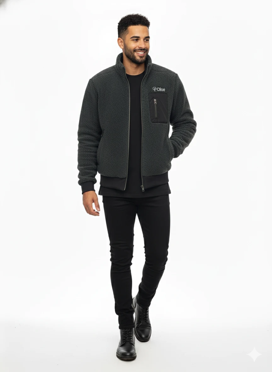 Okté Premium Full Sherpa Zip Jacket – Limited Edition