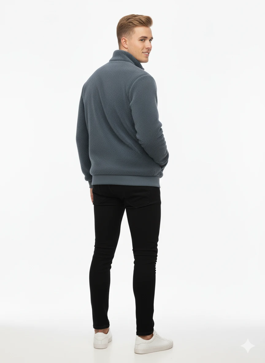 Okté Premium Full Sherpa Zip Jacket – Limited Edition - Graphite Jekyll