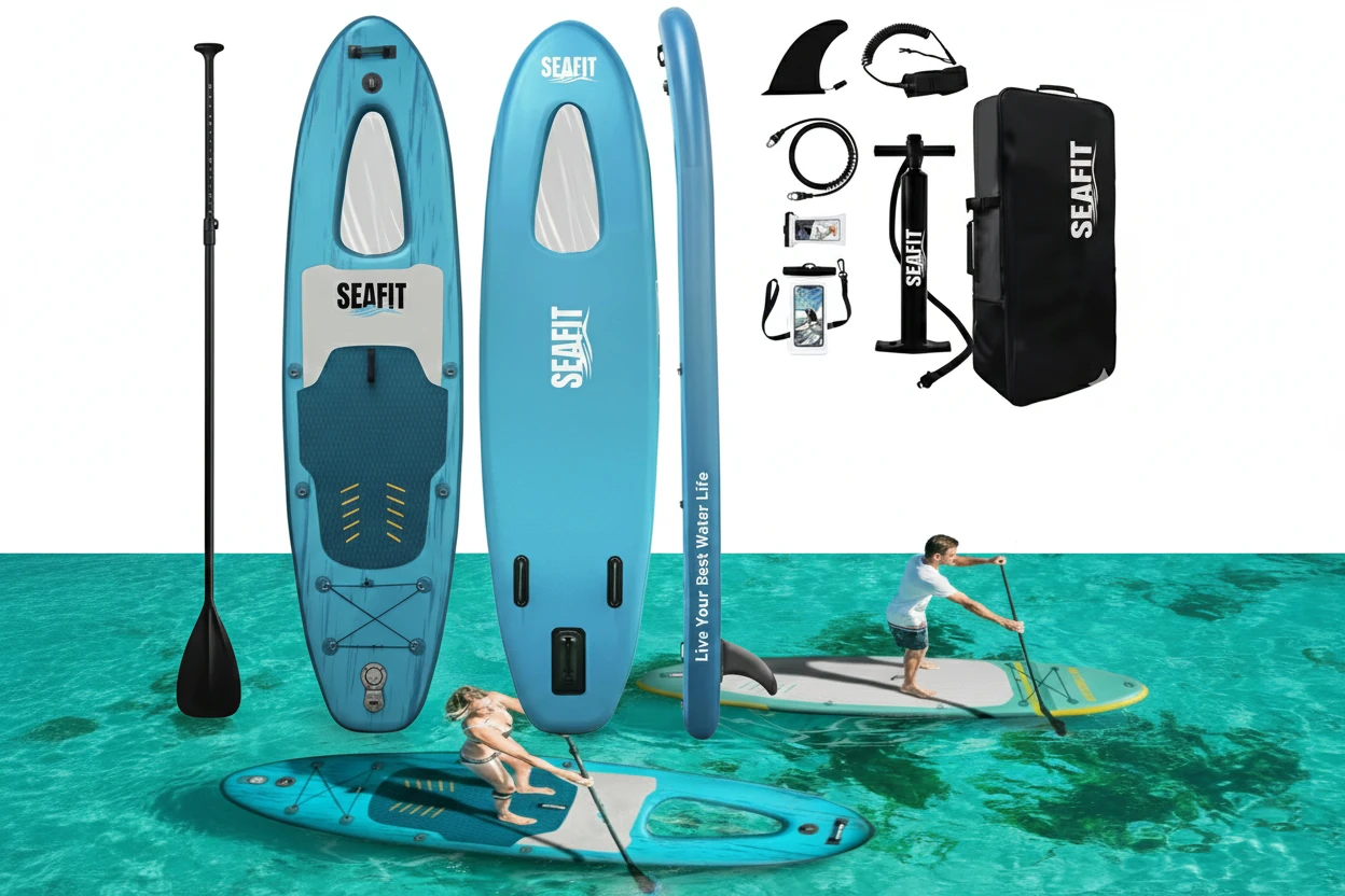 Seafit Seafit Marine-View Şeffaf Pencereli Inflatable SUP Board - 10'6 ...