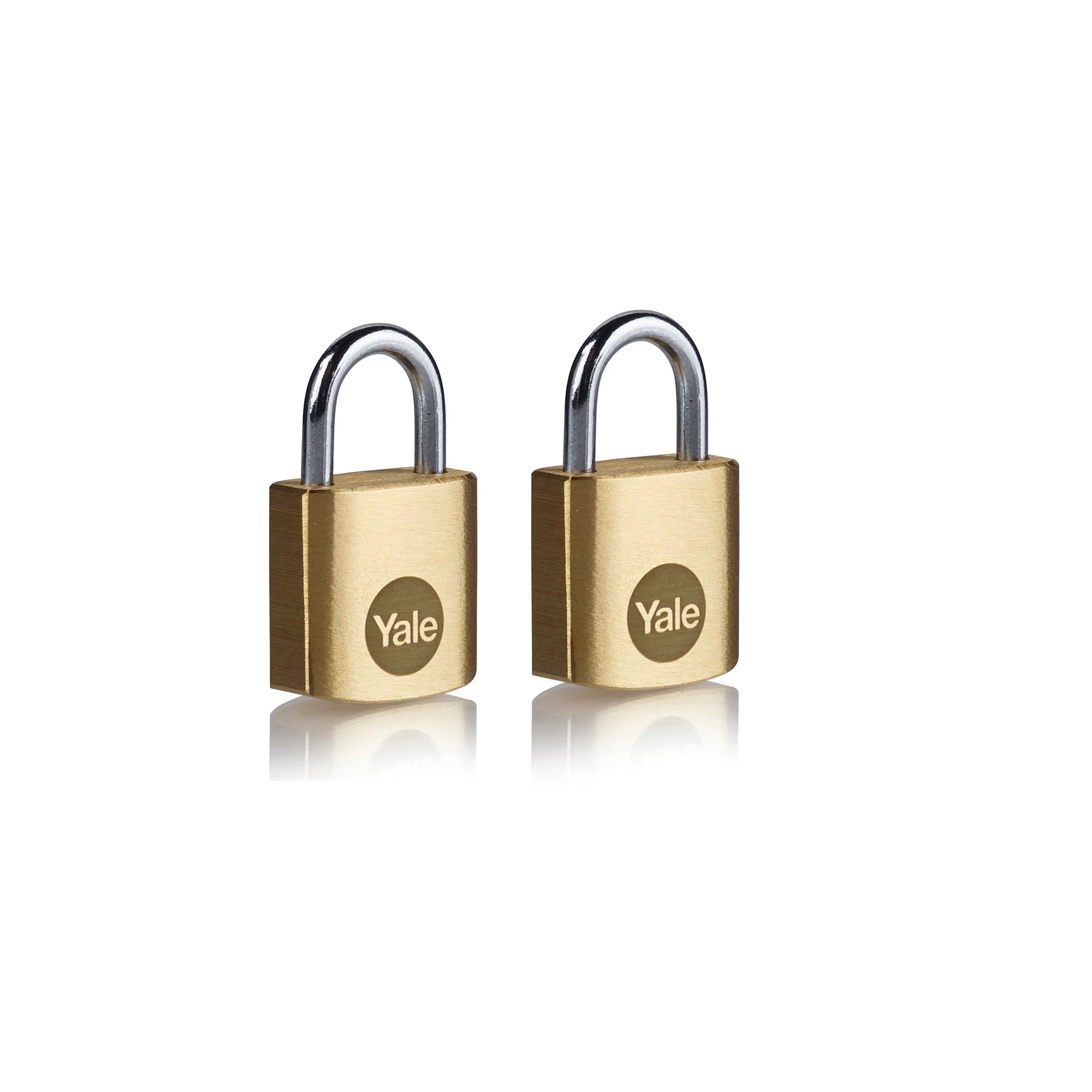 Boron Köstekli Pirinç Gövdeli Asma Kilit: 20 mm, 22 mm, 25 mm, 30 mm, 40 mm, 50 mm, 60 mm Ölçülerde; Kısa, Uzun, Ortak Açarlı (Anahtarlı), Ayarlı, Geçersözlü (Şifreli) Türlerde - Ortak Açarlı 2'li Set