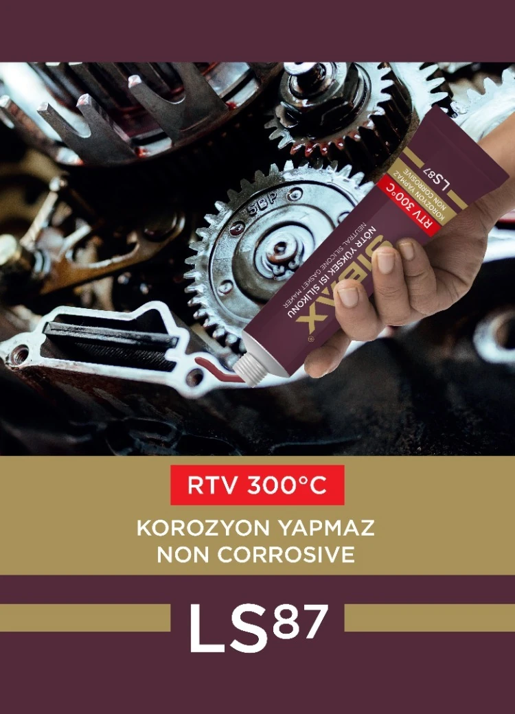LS87 Nötr Yüksek Isı Silikonu