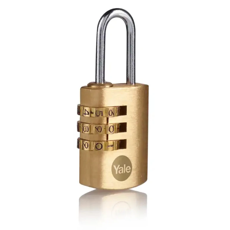 Boron Köstekli Pirinç Gövdeli Asma Kilit: 20 mm, 22 mm, 25 mm, 30 mm, 40 mm, 50 mm, 60 mm Ölçülerde; Kısa, Uzun, Ortak Açarlı (Anahtarlı), Ayarlı, Geçersözlü (Şifreli) Türlerde - Geçersözlü (Şifreli)