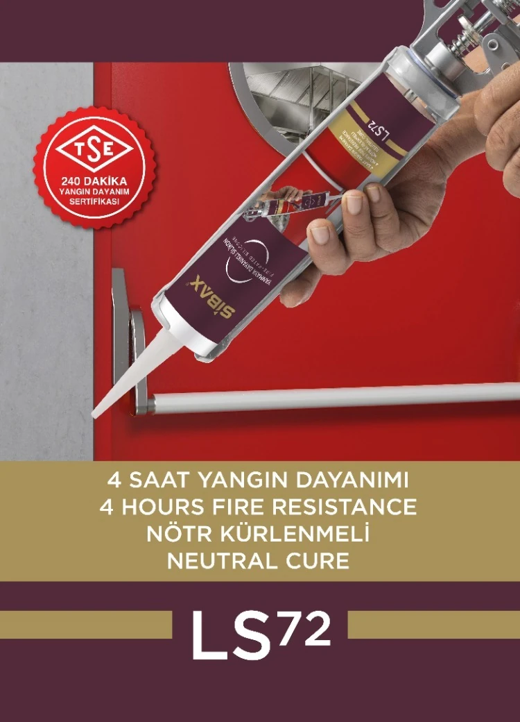 LS72 Yanmaya Dayanıklı Silikon