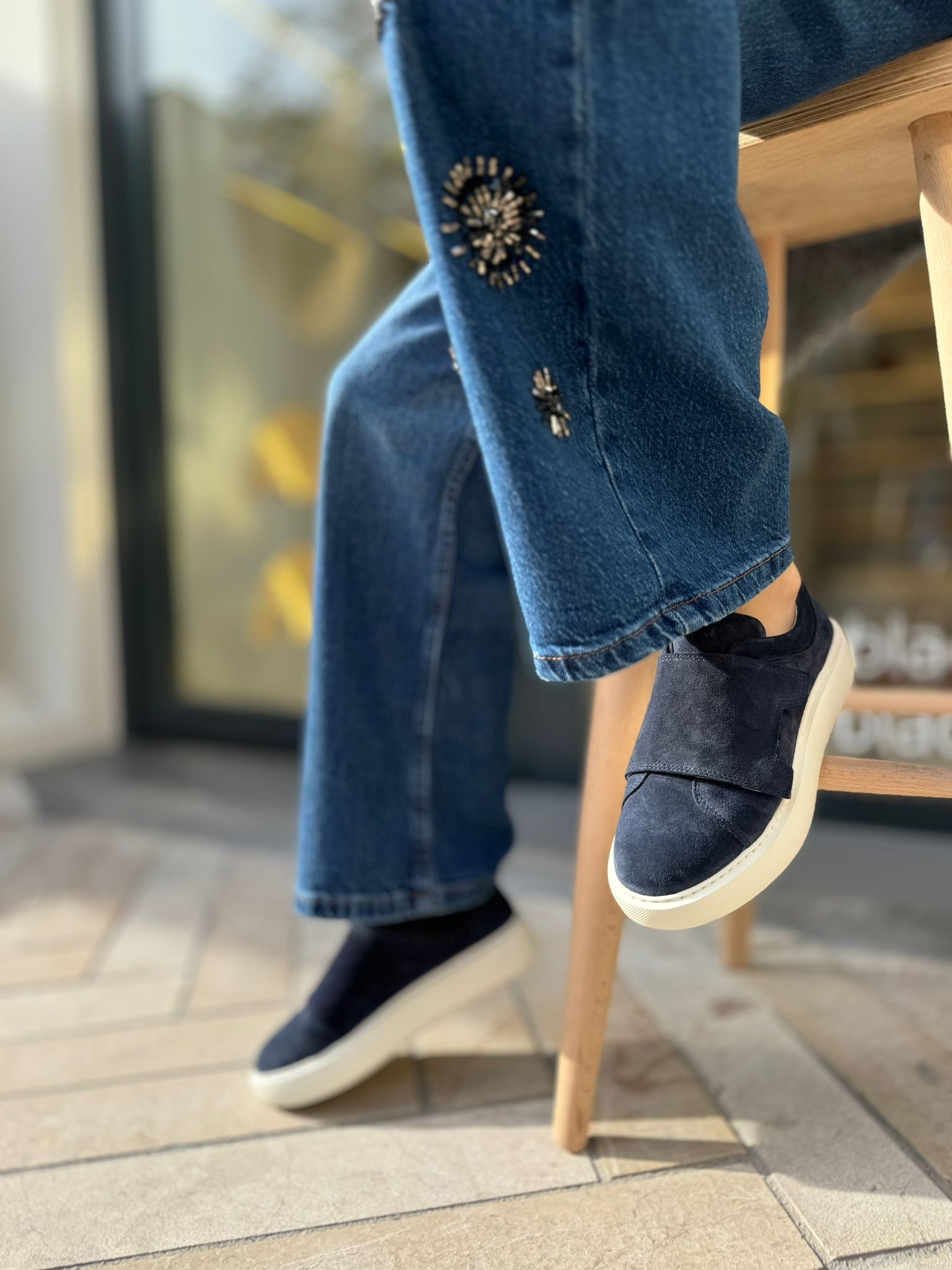 SORİA BANTLI SÜET DERİ KADIN SNEAKER AYAKKABI 