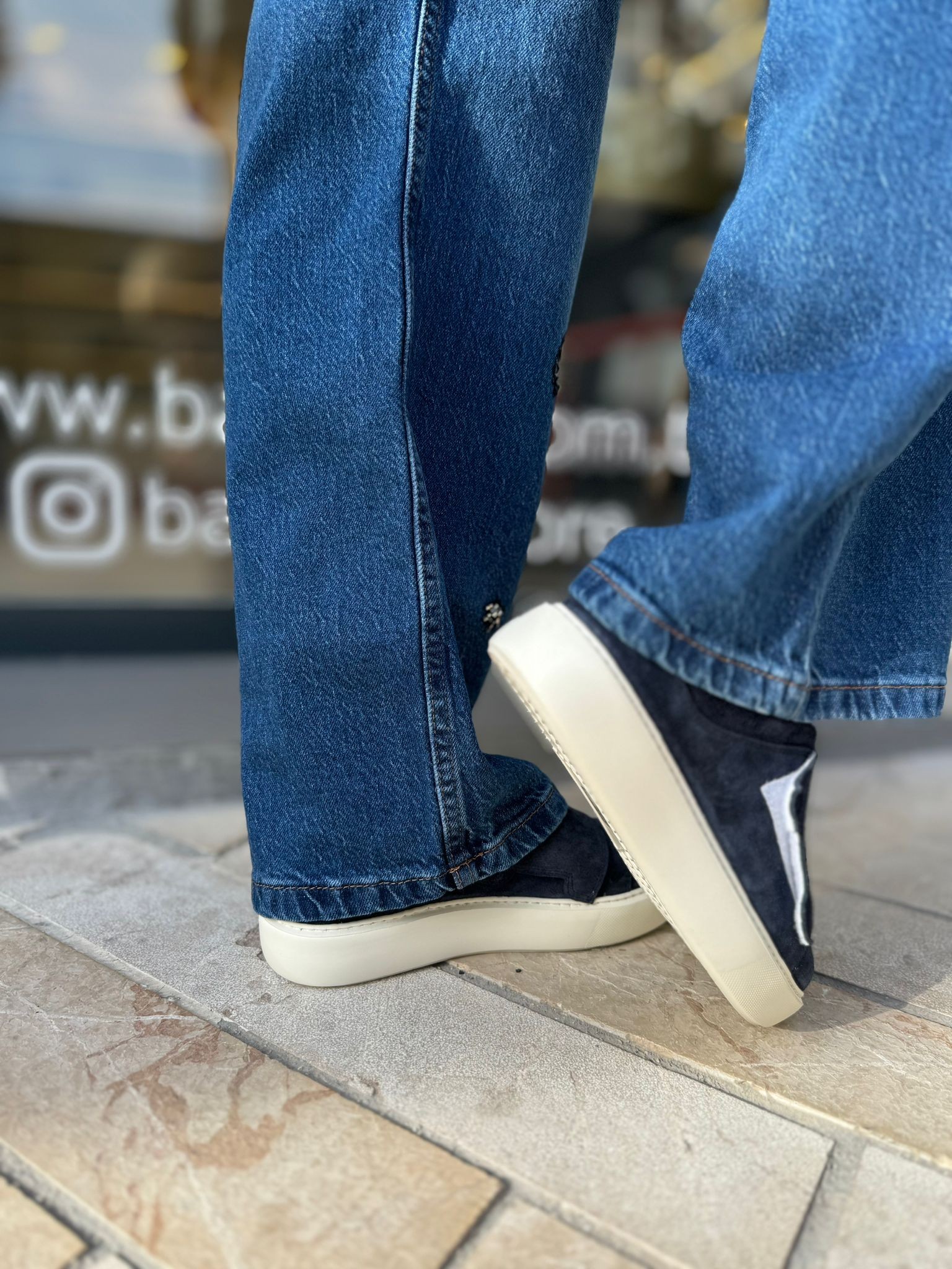 SORİA BANTLI SÜET DERİ KADIN SNEAKER AYAKKABI 
