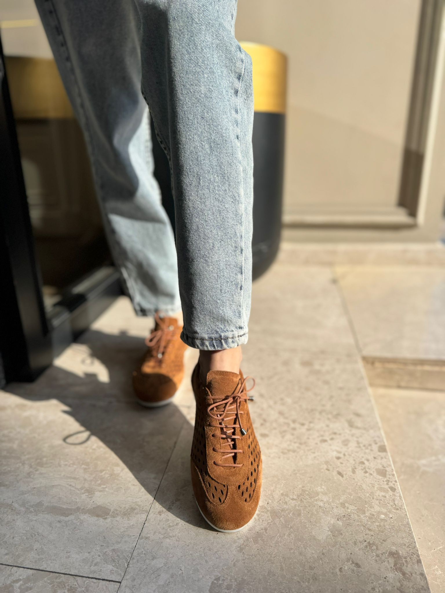 EDNA % 100 DERİ KADIN SNEAKERS