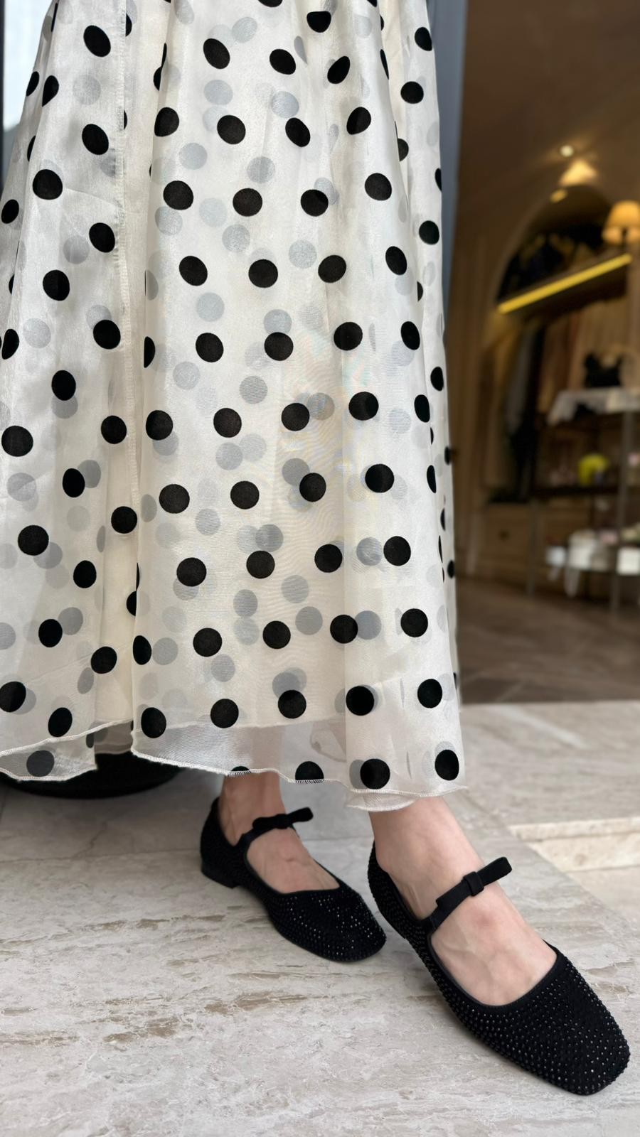 LOVELY %100 DERİ KADIN BABET 