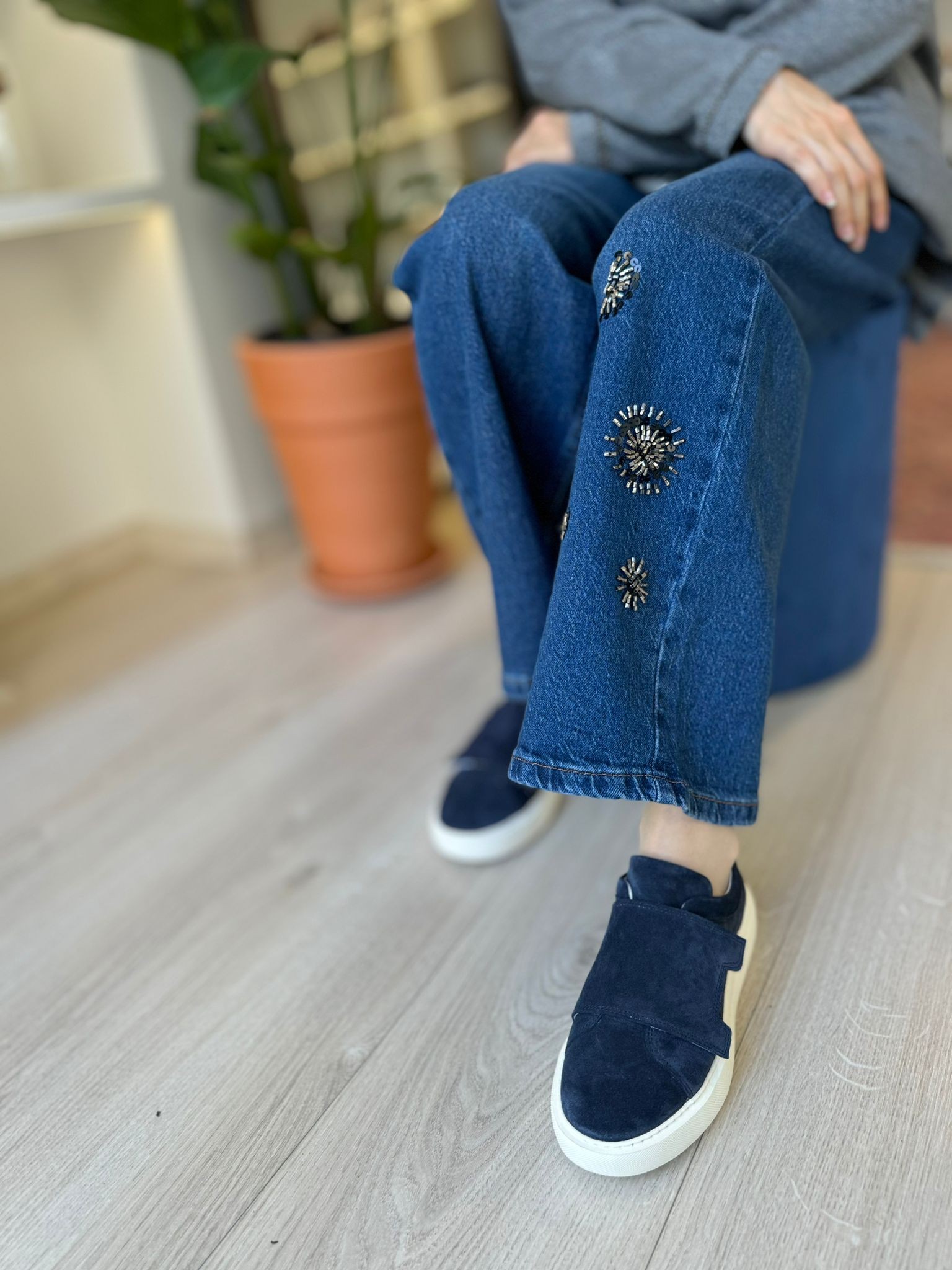 SORİA BANTLI SÜET DERİ KADIN SNEAKER AYAKKABI 