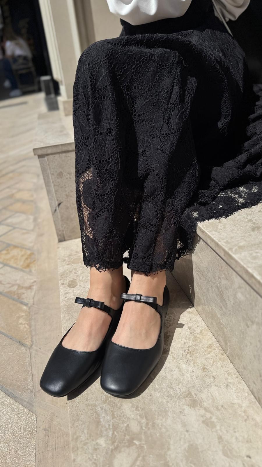 LOVELY %100 DERİ KADIN BABET 