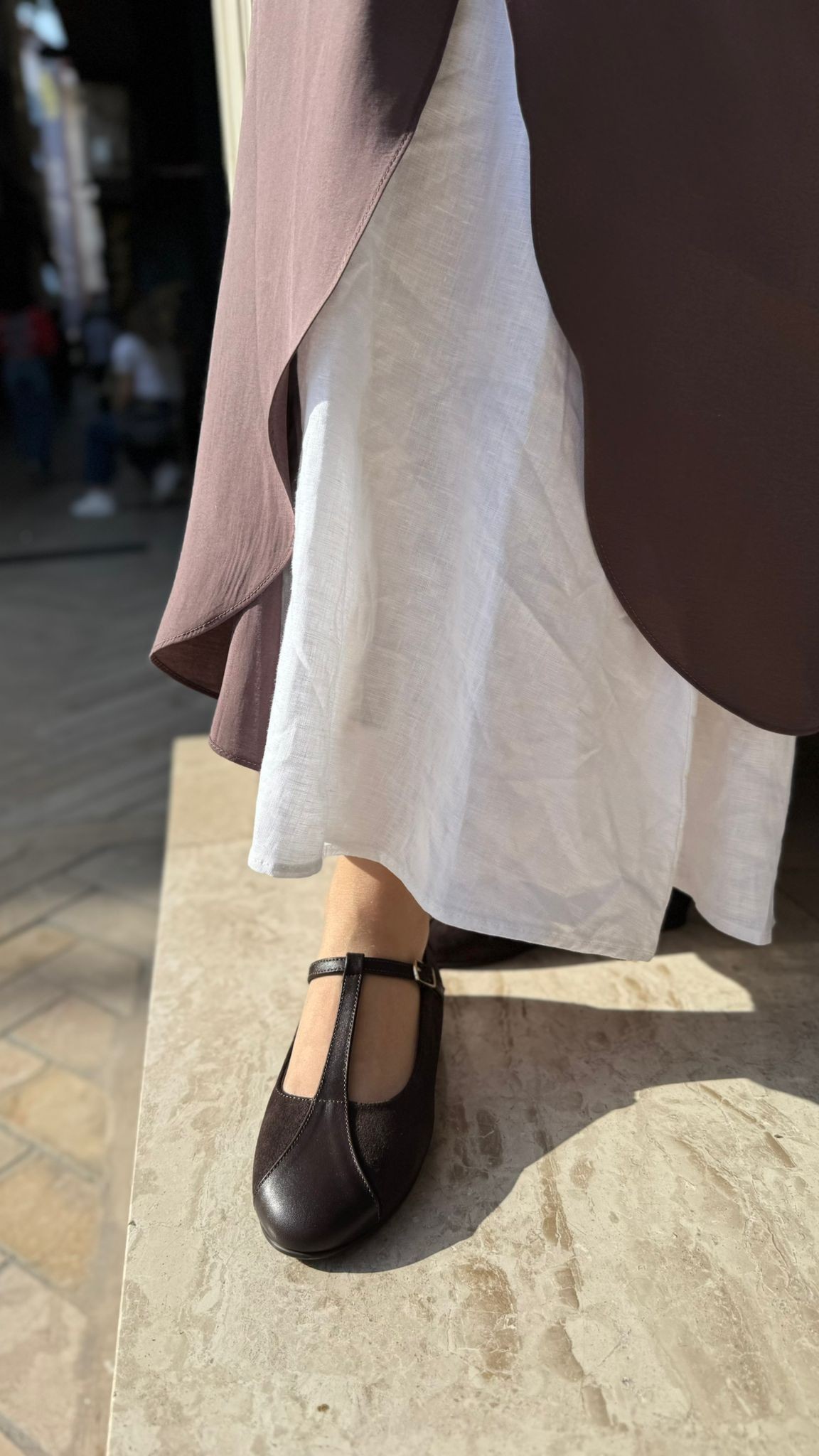 GLADYS %100 DERİ KADIN BABET