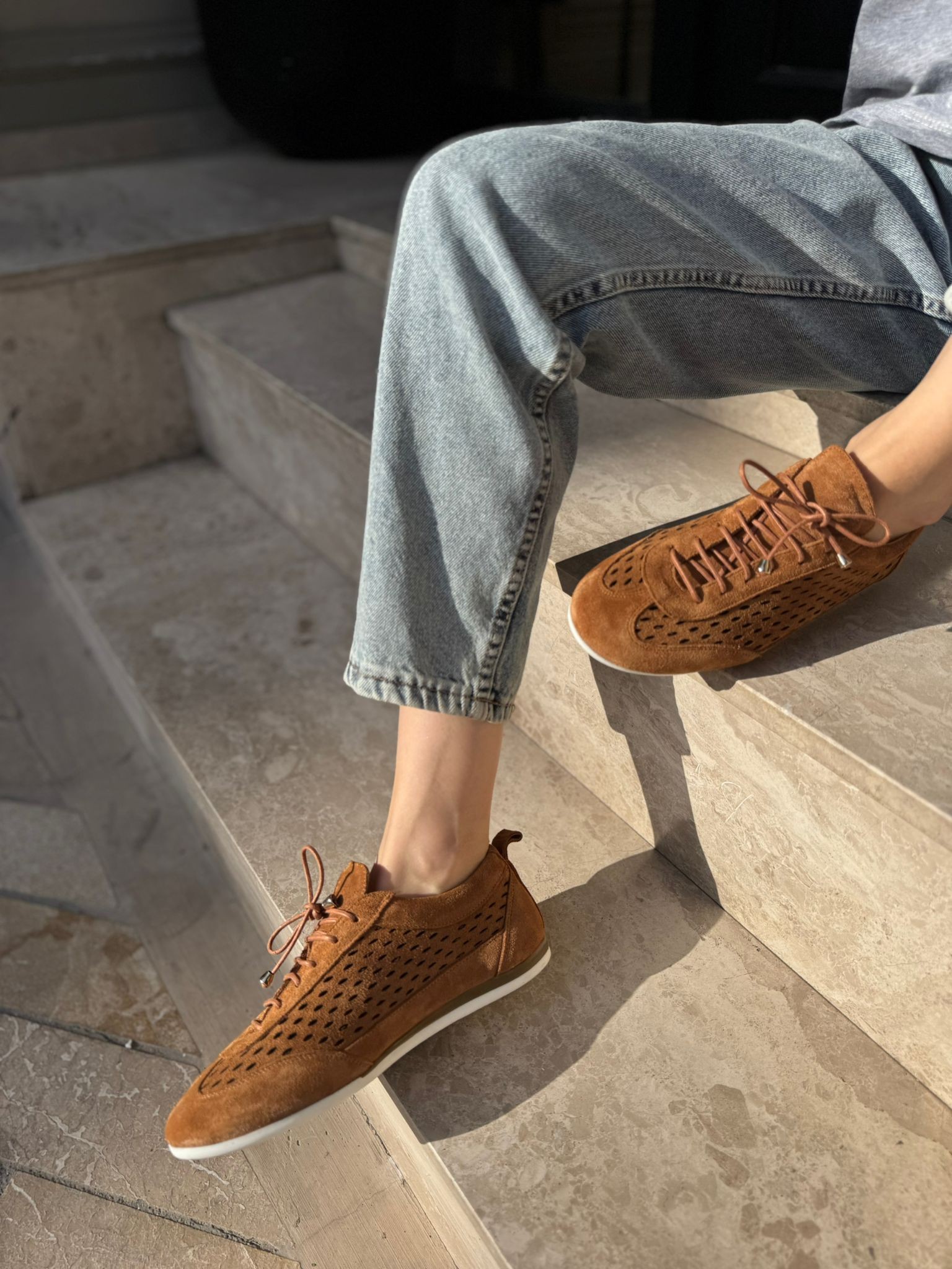 EDNA % 100 DERİ KADIN SNEAKERS