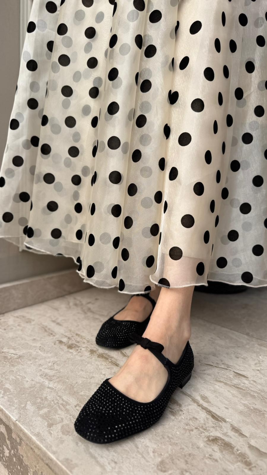 LOVELY %100 DERİ KADIN BABET 