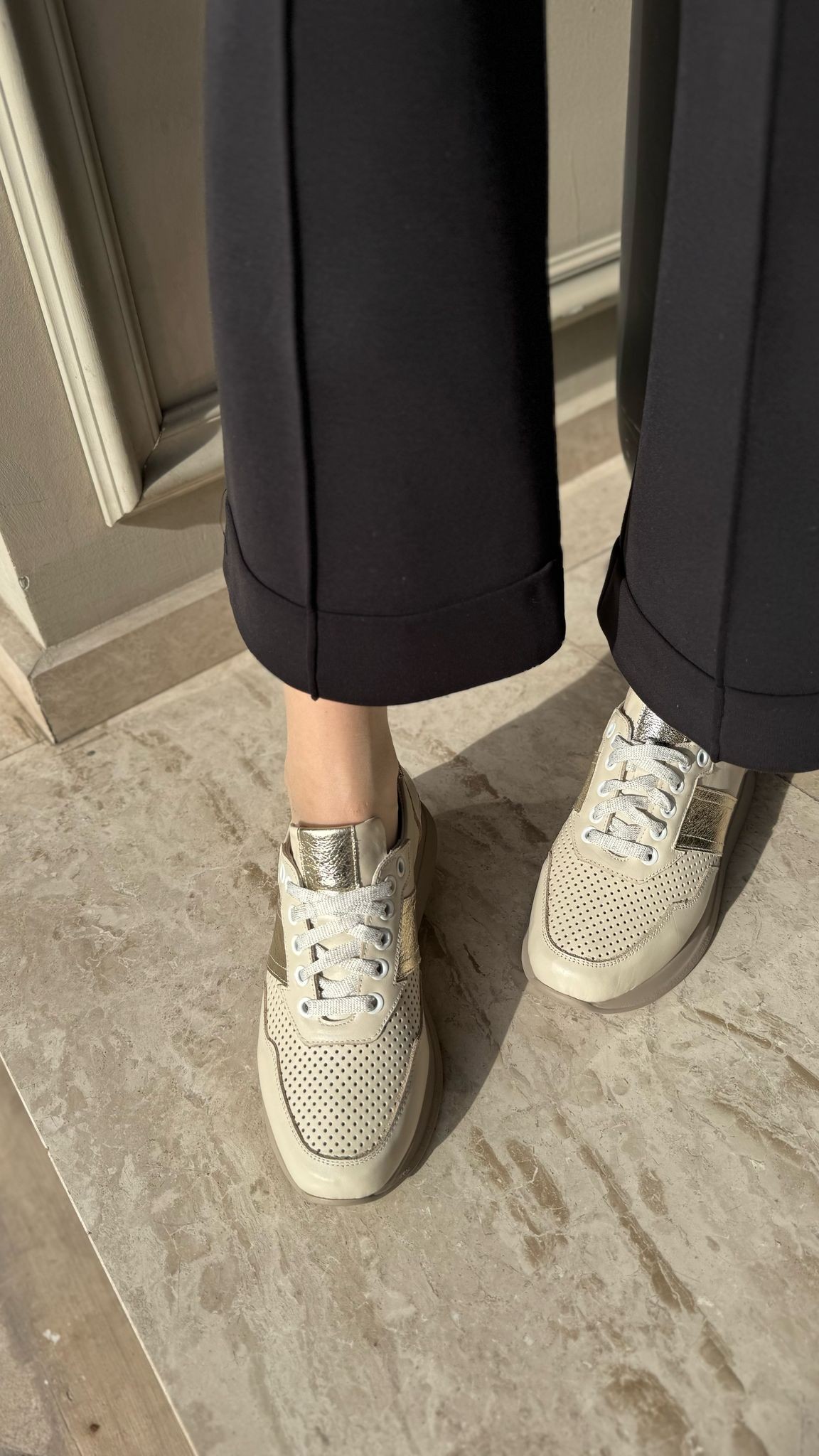 NİCOLE %100 DERİ KADIN SNEAKER