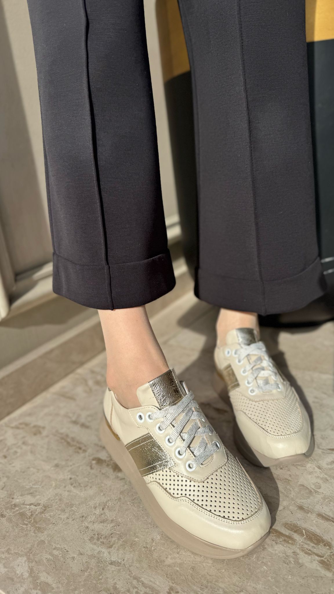 NİCOLE %100 DERİ KADIN SNEAKER