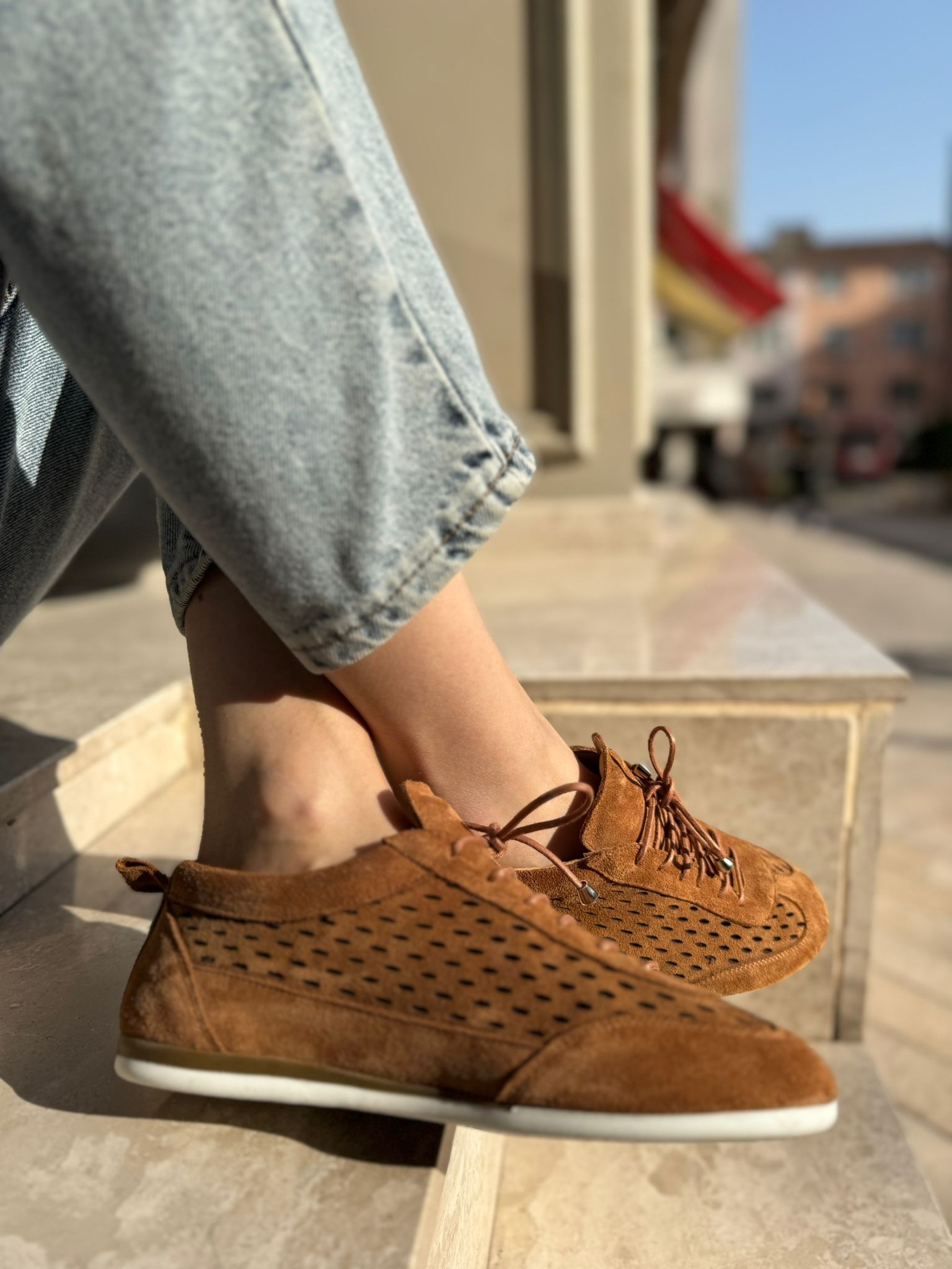 EDNA % 100 DERİ KADIN SNEAKERS