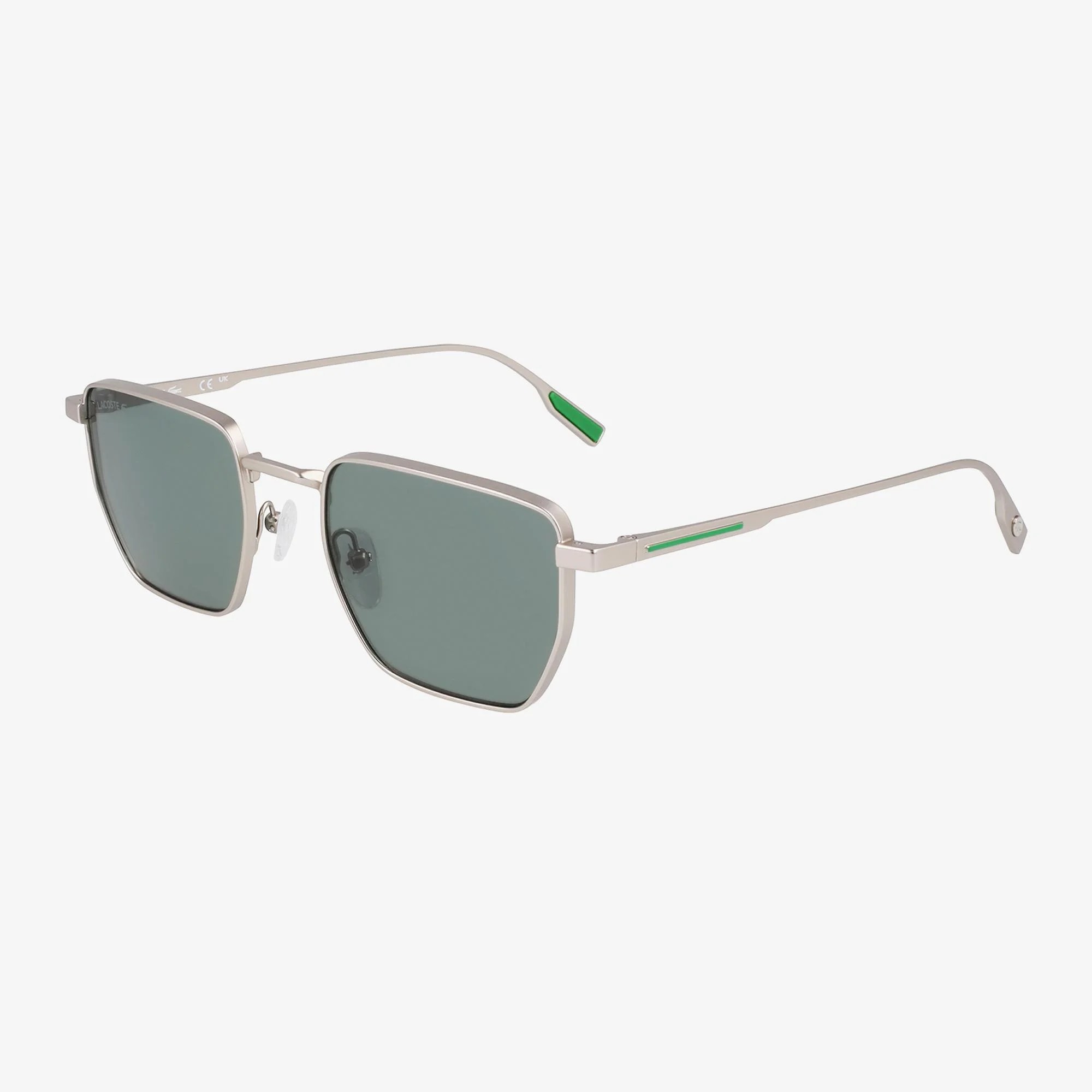 LACOSTE 260S 038 Erkek Güneş Gözlüğü (Gümüş)