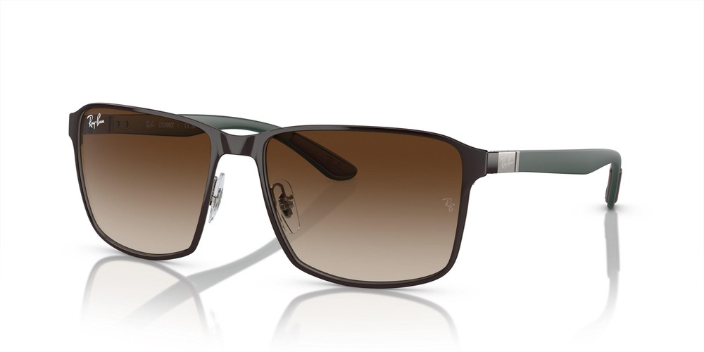 RAYBAN 3721 Unisex Güneş Gözlüğü (Yeşil/Gümüş)