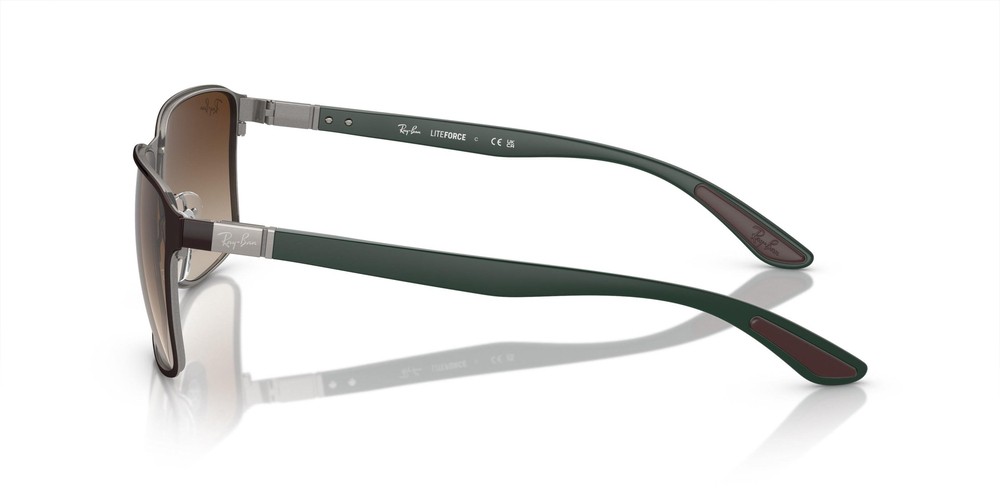 RAYBAN 3721 Unisex Güneş Gözlüğü (Yeşil/Gümüş)