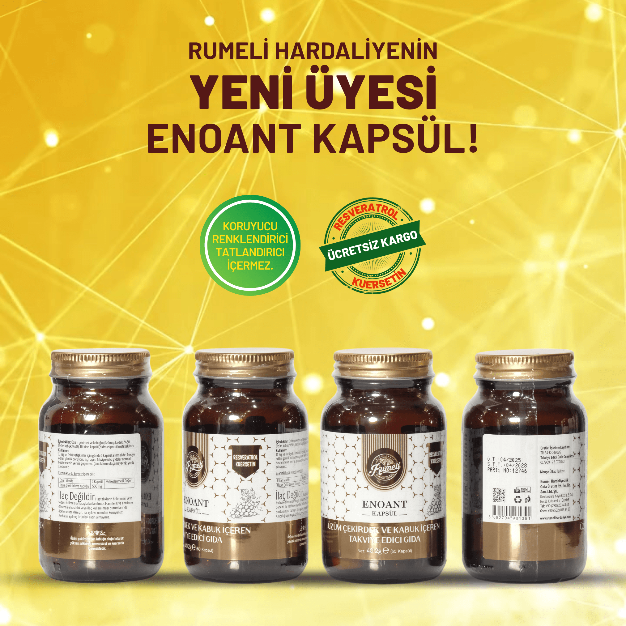 ENOANT KAPSÜL-40 GR 4 ADET