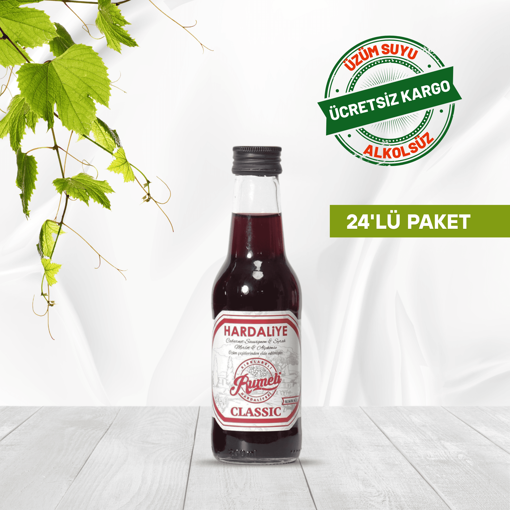 Hardaliye 24'lü Paket 200 ml 
