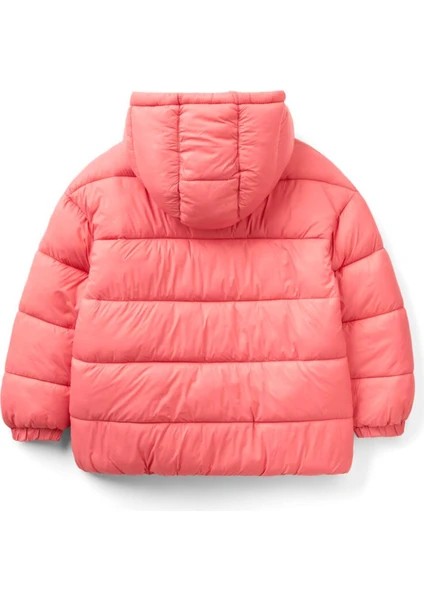 United Colors Of Benetton Çocuk Unisex Kapüşonlu Mont 2VBSCN03L